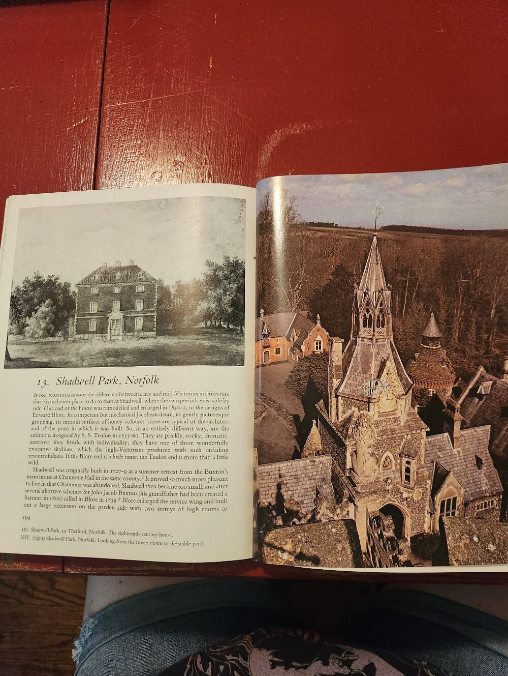 Mark Girouard "The Victorian Country House" Illustrated Book - Red and Cream - Picture 8 of 12